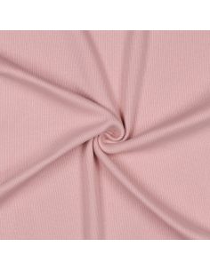 Ribbed jersey ribbed fabric - Blush
