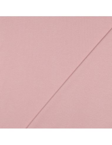 Ribbed jersey ribbed fabric - Blush