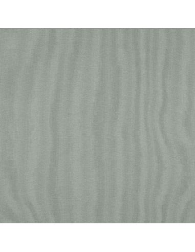 Ribbed jersey ribbed fabric - Verdigris