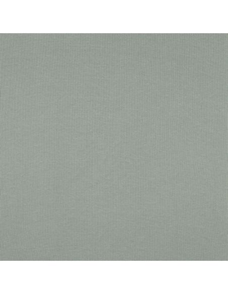 Ribbed jersey ribbed fabric - Verdigris