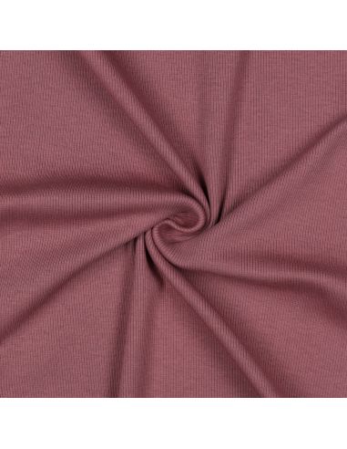 Ribbed jersey ribbed fabric - Berries