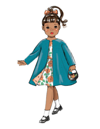 Doll clothing pattern - Butterick 6606