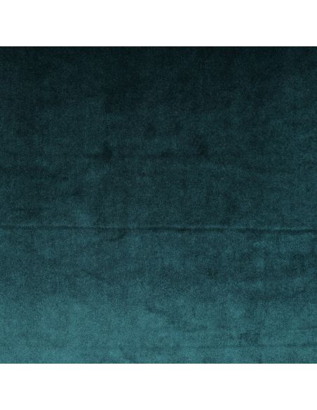 Luxury velvet upholstery fabric - Petrol blue