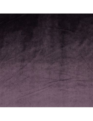 Luxury velvet upholstery fabric - Eggplant