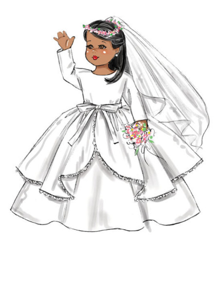 Doll clothing pattern - Butterick 6606