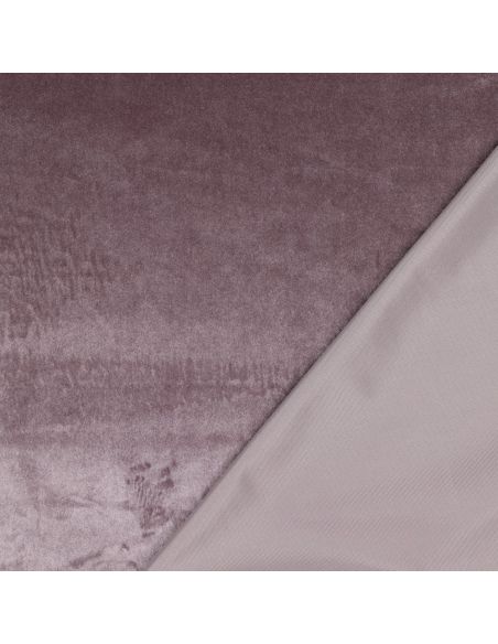 Luxury velvet upholstery fabric - Lilac
