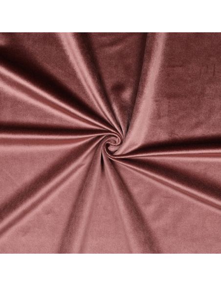 Luxury velvet upholstery fabric - Old pink