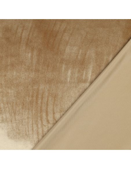 Luxury velvet upholstery fabric - Gold