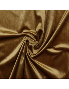 Luxury velvet upholstery fabric - Camel