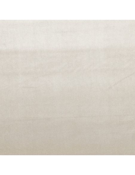 Luxury velvet upholstery fabric - Ecru