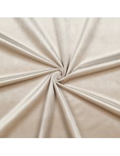 Luxury velvet upholstery fabric - Champagne