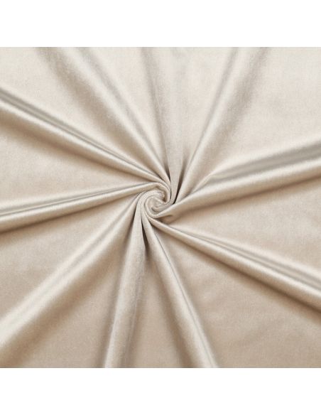 Luxury velvet upholstery fabric - Champagne