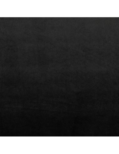 Luxury velvet upholstery fabric - Black