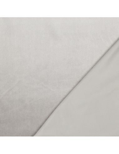 Luxury velvet upholstery fabric - Gray