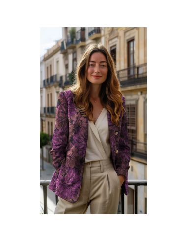 Jacquard fabric - Peony