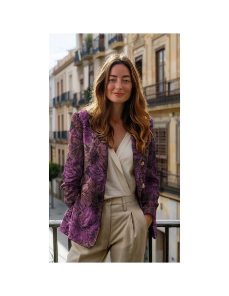 Jacquard fabric - Peony