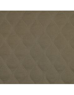 Quilted double gauze fabric - Khaki 2