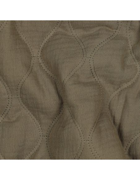 Quilted double gauze fabric - Khaki