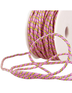 Multicolored sports lace - Pink, yellow, and purple