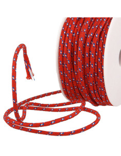 Multicolored sports cord - Red, blue, and white
