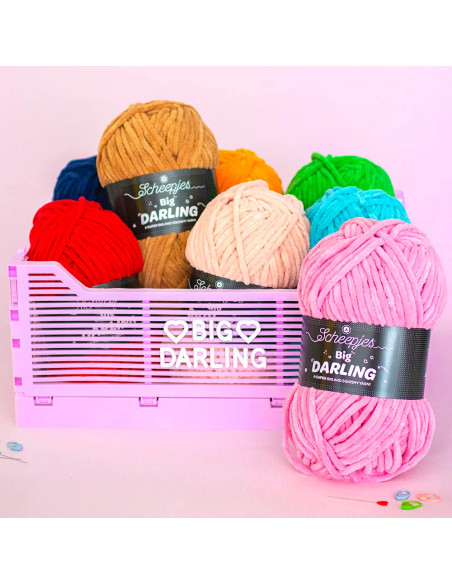 Scheepjes Big Darling chenille yarn