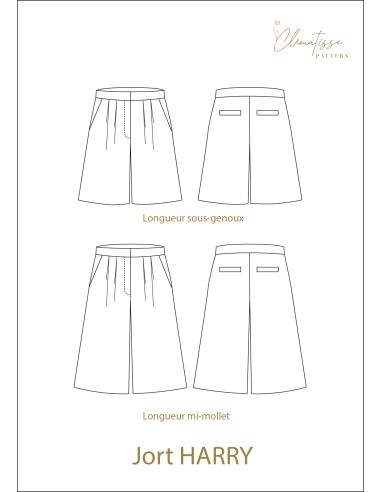 Harry Jort Pattern - Clématisse Pattern