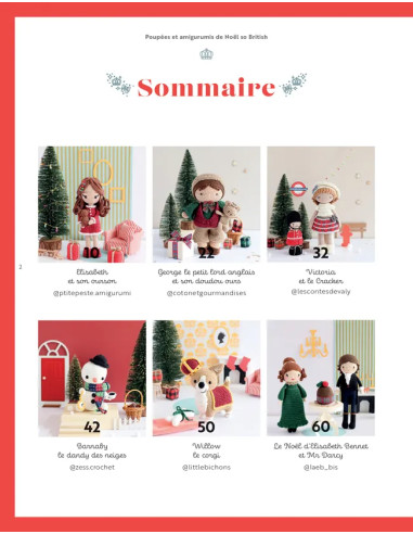 Book of Christmas Dolls & Amigurumis So British