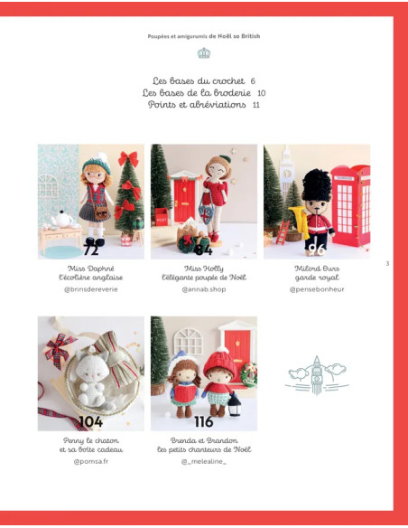 Book of Christmas Dolls & Amigurumis So British