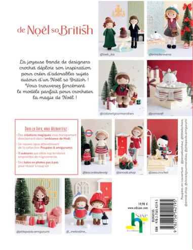 Book of Christmas Dolls & Amigurumis So British