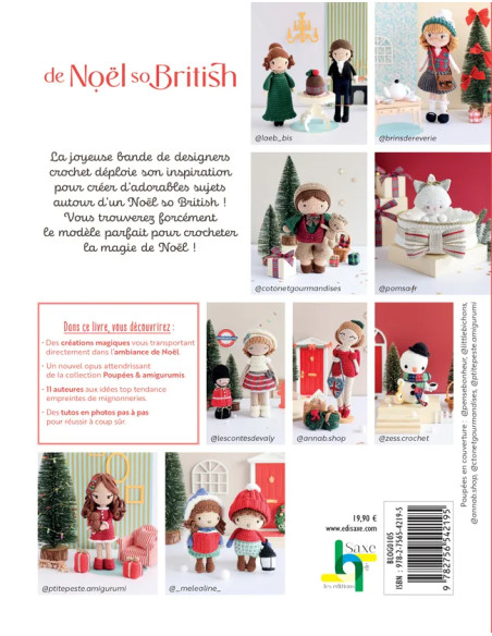 Book of Christmas Dolls & Amigurumis So British