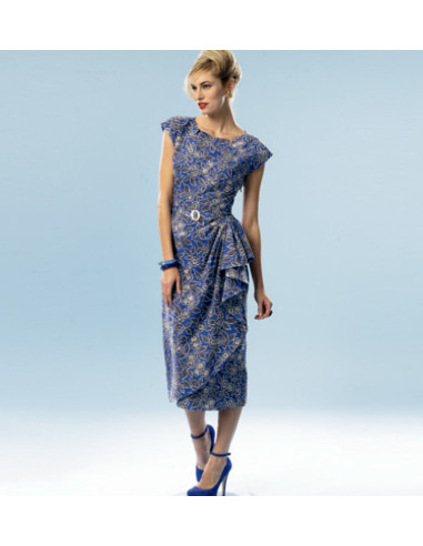 Dress and belt pattern - Butterick 5880