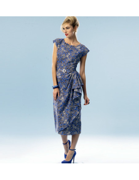 Dress and belt pattern - Butterick 5880