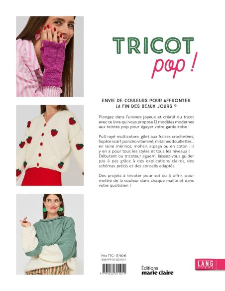 Knit Pop Book - 12 Patterns to Knit