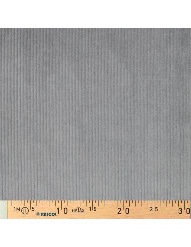 Cotton corduroy fabric - Gray