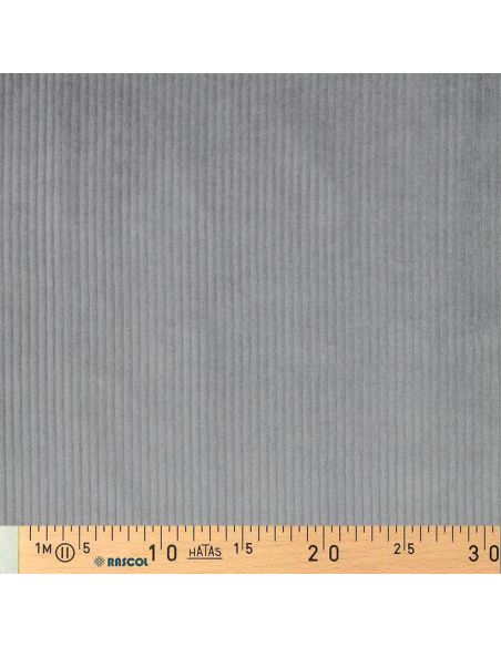 Cotton corduroy fabric - Gray