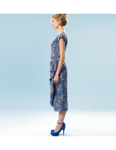 Dress and belt pattern - Butterick 5880