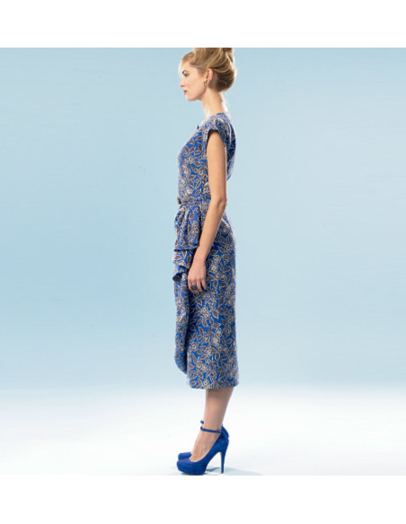 Dress and belt pattern - Butterick 5880