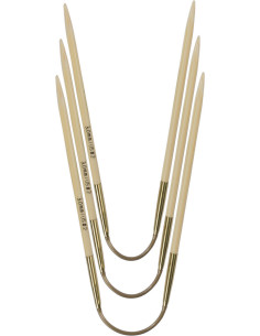 addiCraSyTrio Bamboo Short needle set