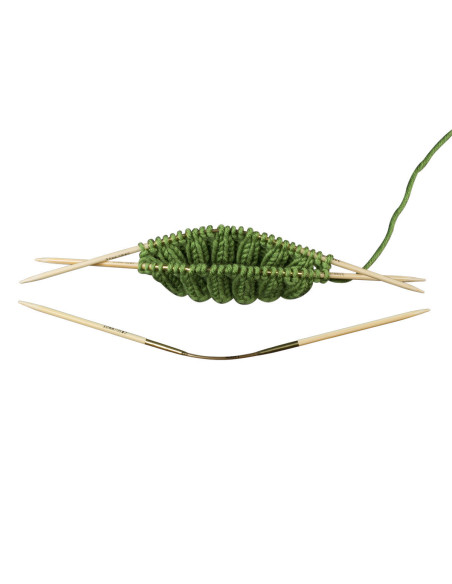 addiCraSyTrio Bamboo Short needle set