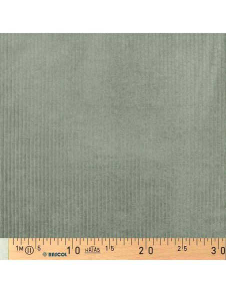 Sage green cotton corduroy fabric