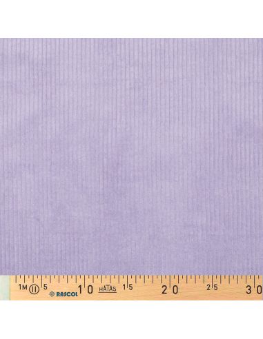 Corduroy cotton fabric - Lilac