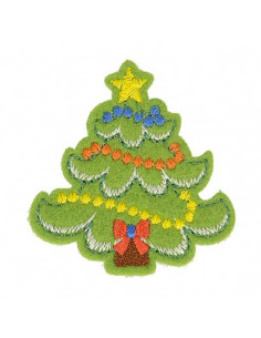 Iron-on patch Christmas - Christmas tree