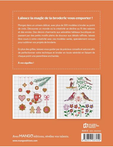Enchanted Embroidery Book - 500 Patterns to Embroider