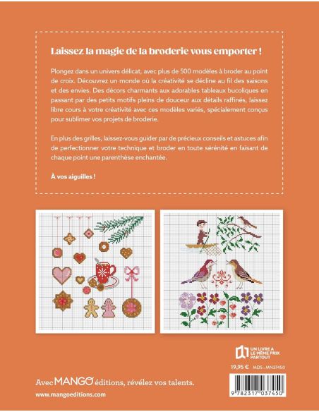 Enchanted Embroidery Book - 500 Patterns to Embroider
