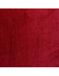 Stretch velvet fabric - Red 2