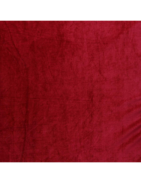 Stretch velvet fabric - Red