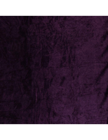Stretch velvet fabric - Purple