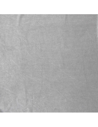 Stretch velvet fabric - Silver