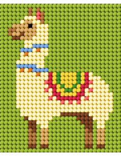 Children's Canvas Kit - Little Llama