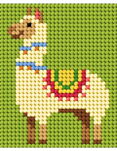 Children's Canvas Kit - Little Llama